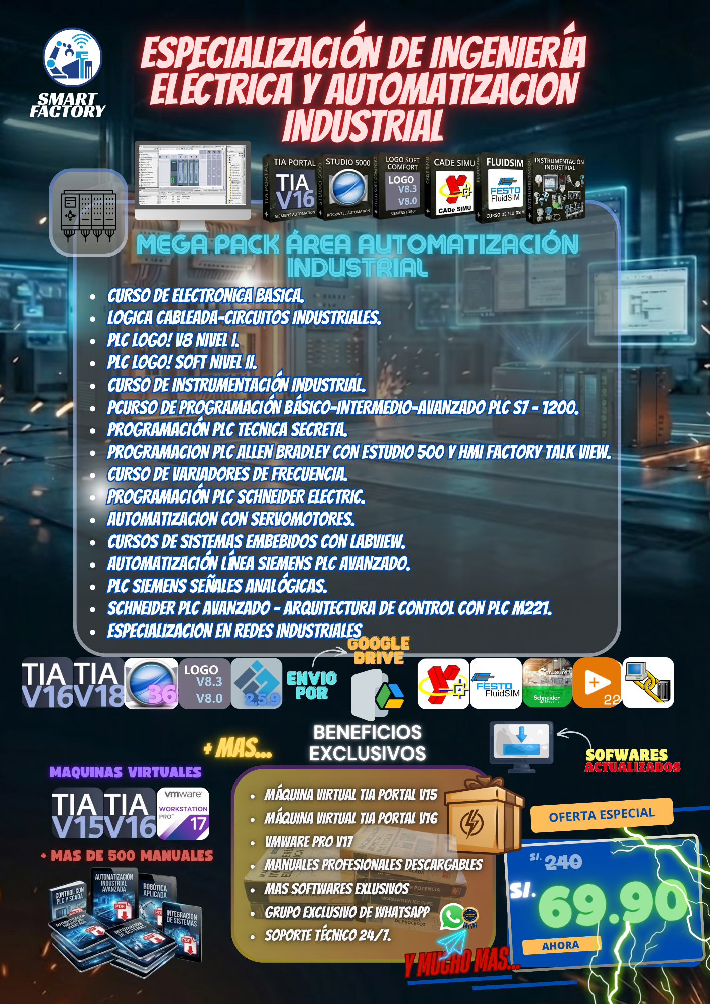 Mega Pack Automatización