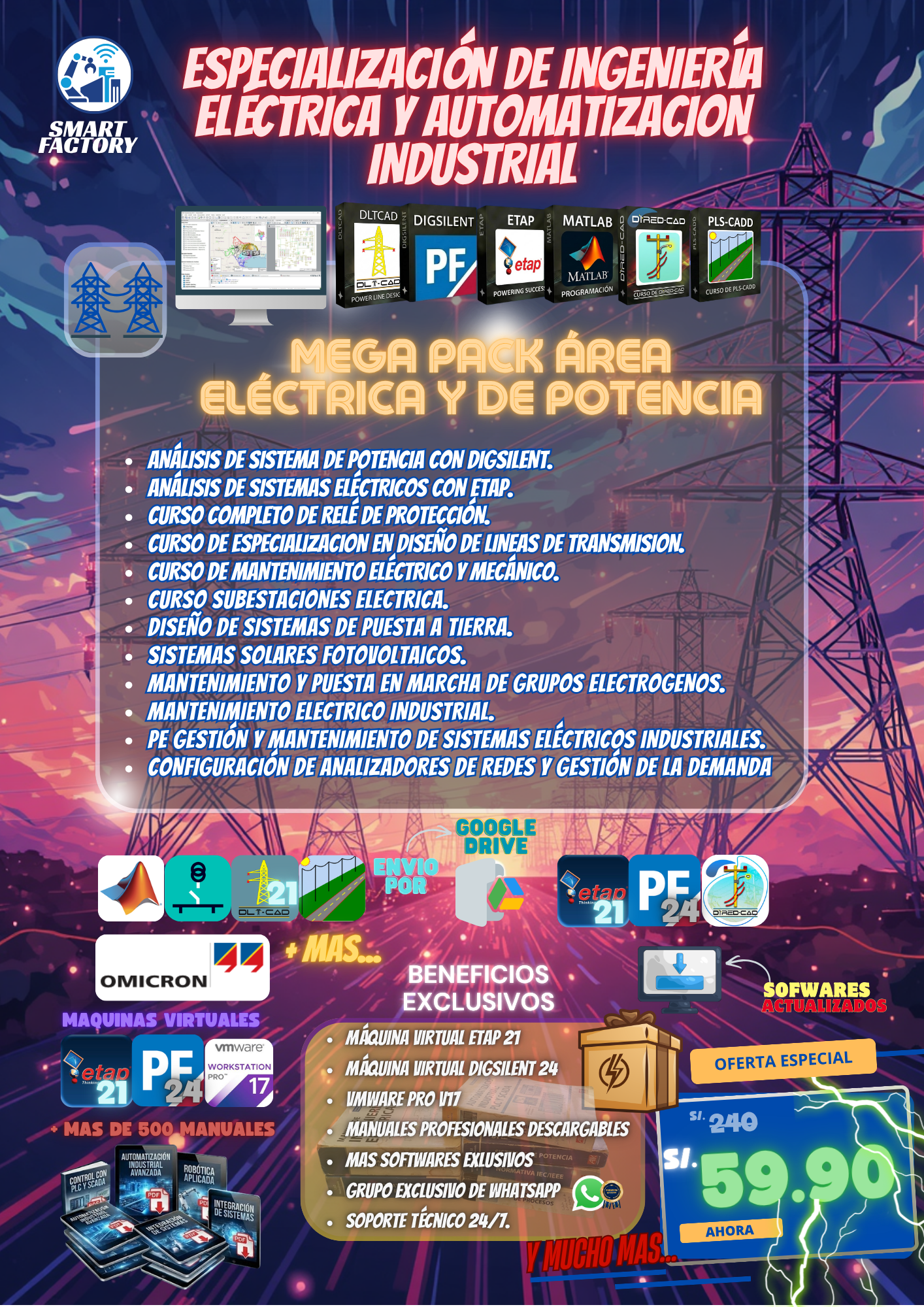 Mega Pack Eléctrica