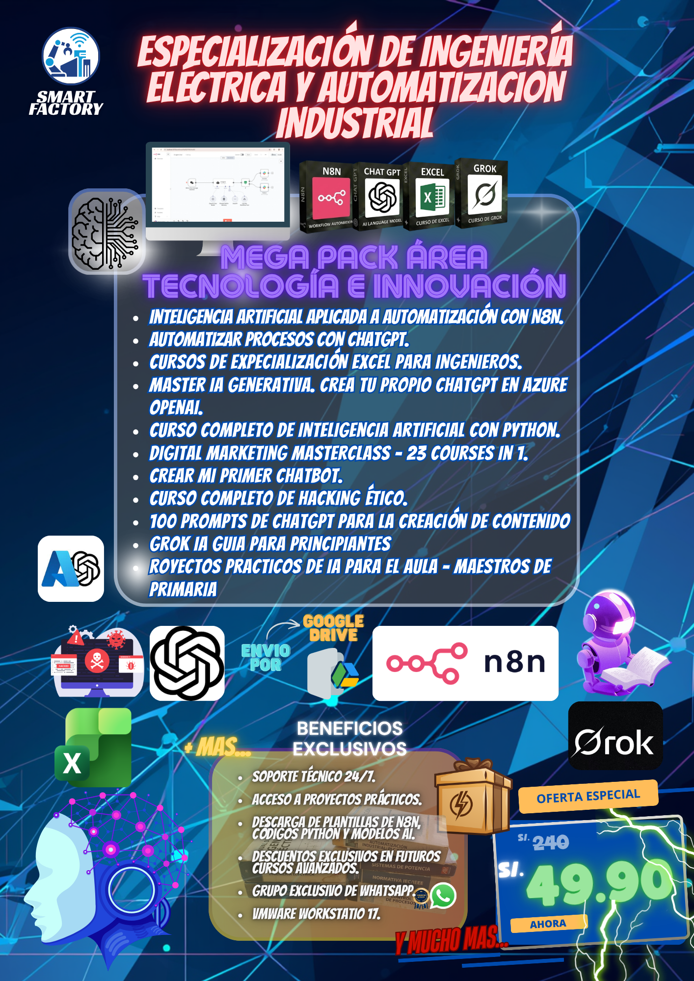 Mega Pack Tecnología